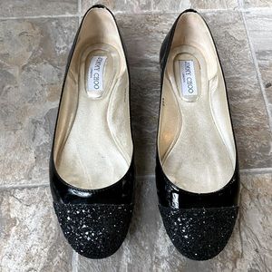 Jimmy Choo Midnight Gaze Ballet Flats
